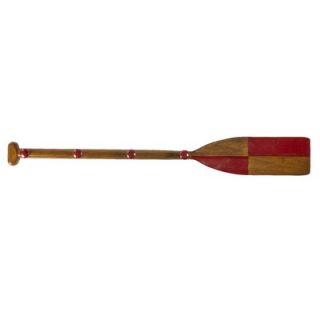 Authentic Models Oar Paddle Rack in Honey and Red
