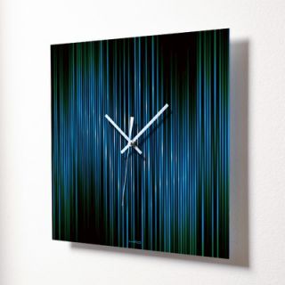 HangTime Designs Lineas Aqua Wall Clock   5511 0241