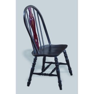 Sunset Selections Keyhole Back Side Chair