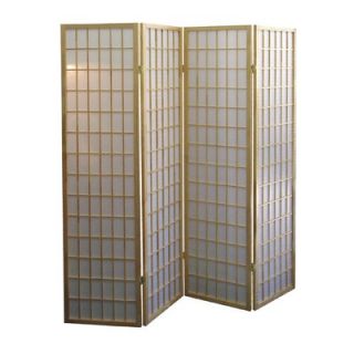 ORE 4 Panel Room Divider in Natural