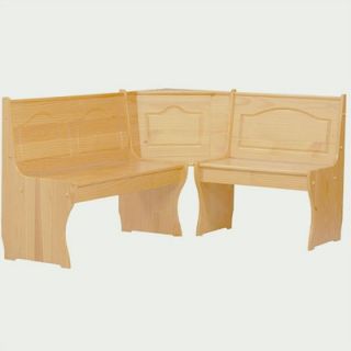 Linon Chelsea Solid Wood Corner Kitchen Bench   90366N2 01 KD U
