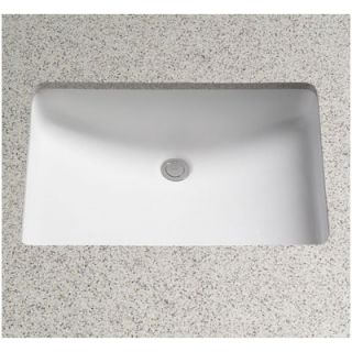 Toto Rimless ADA Compliant Undermount Sink with SanaGloss Glazing