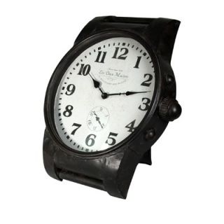 Style Craft Iron Clock   WC2049DS