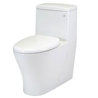 Pegasus Nitra One Piece Elongated Toilet in White   TL 10PB HET EW