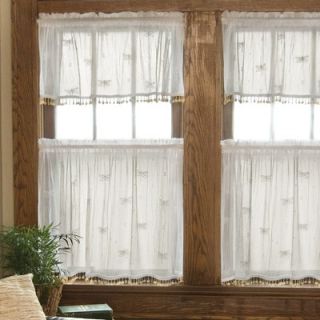 Heritage Lace Dragonfly Window Treatments Collection   Dragonfly