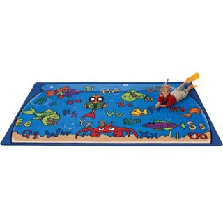 Carpets for Kids Literacy Alphabet Aquarium Kids Rug