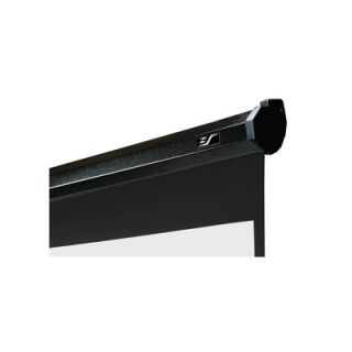  Screens Manual Pull Down MaxWhite 150 Projection Screen in Black Case