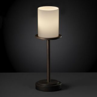 Justice Design Group Dakota Fusion One Light Tall Table Lamp