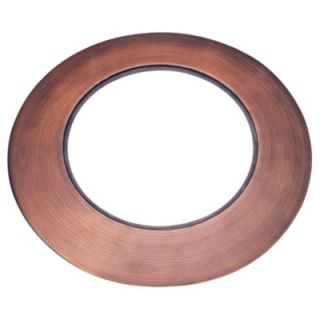  Lighting Landscape Cast Infinity Ring in Weathered Brass   91628 147