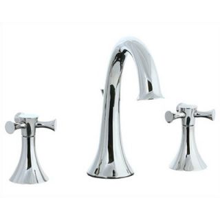 Widespread Bathroom Sink Faucet with Double Cross Handles   246.150