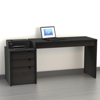 Nexera Sereni T Standard Desk Office Suite