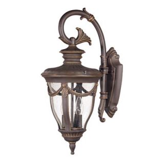 Nuvo Lighting Philippe Mid Size Arm Down Wall Lamp in Belgium Bronze