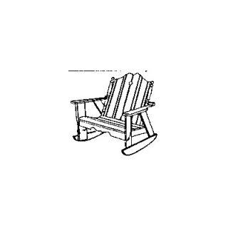 Uwharrie Nantucket 2 Seater Rocking Chair