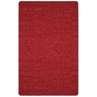 St. Croix Pelle Short Leather Red Rug