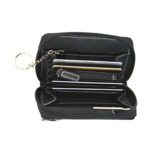 Royce Leather Mini Wallet in Black   155 BLK 6