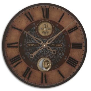 Uttermost Simpson Starkey Weathered Laminated Clock