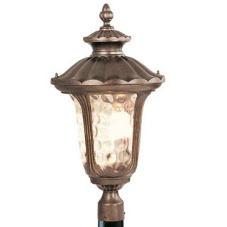  Merrimack Outdoor Post Mount Lantern in Corona Bronze   8766 166