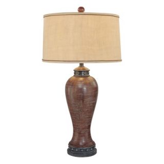 Minka Ambience 36 One Light Table Lamp in Rustic