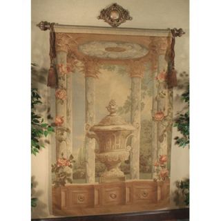 Tapestries, Ltd. Urn with Columns Tapestry   LT3002 / CC58R1 / 97