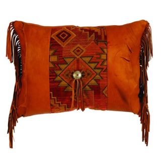 Accessory Deerskin Leather with Fringe Bessie Gulch Fabric with Concho