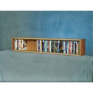 Wood Shed 100 Series DVD Multimedia Tabletop Storage Rack