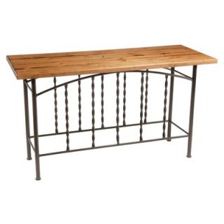 Stone Country Ironworks Prescott Console Table   901 171 DPN