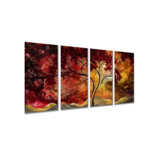Passionate Light Ii by Megan Duncanson, Abstract Wall Art   23.5 x 48