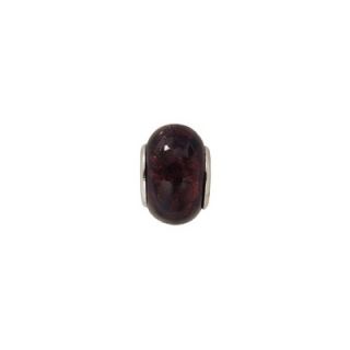 Janlynn Burgundy with Gold Sparkle Glass Bead  