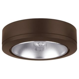  Ambiance Disk Light with Housing in Painted Antique Bronze   9858 171