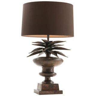 Agave Large Patina Iron Lamp