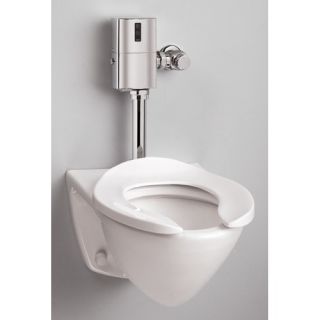 Commercial Flushometer High Efficiency Toilet in Cotton