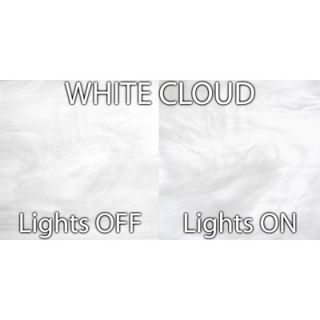 Jezebel Gallery Radiance Lily Track Lighting Pendant with White Cloud