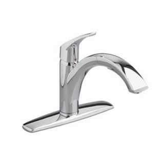 American Standard Arch Single Handle Centerset kitchenFaucet with Pull