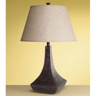 Kichler World View Table Lamp in Hammered Bronze