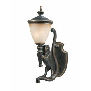 Triarch Lighting Lion Exterior Outdoor Wall Lantern for Left Side in