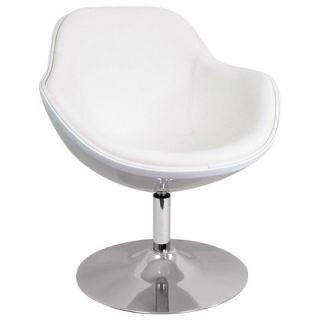 LumiSource Saddlebrook Faux Leather Lounge Chair   CHR SDLBRK