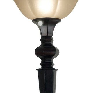 Kenroy Home Chesapeake Torchiere Floor Lamp in Oil Rubbed Bronze