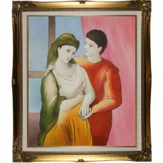 Tori Home The Lovers Canvas Art by Pablo Picasso Modern   31 X 27