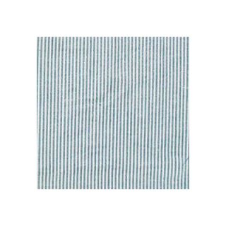 Patch Magic Blue and White Ticking Bed Skirt / Dust Ruffle