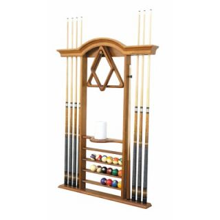 The Level Best Deluxe Wall Pool Cue Rack