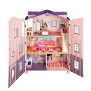 Teamson Kids Doll House New York Mansion with Furniture