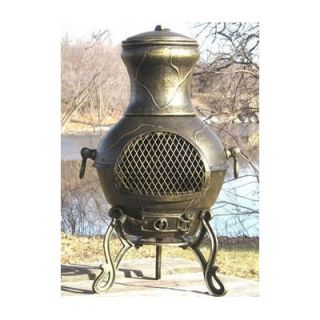The Blue Rooster Etruscan Style Chiminea   ALCH028x / COVER