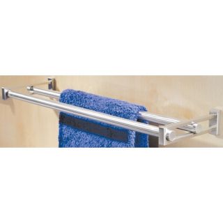 London Terrace 24 Double Towel Bar in Polished Chrome