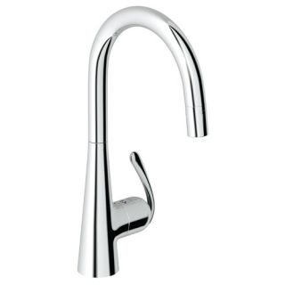 Ladylux Pro Single Handle Single Hole Kitchen Faucet with Watercare