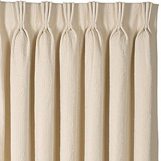 Eastern Accents Jacqueline Matelasse Curtain Panel in Natural