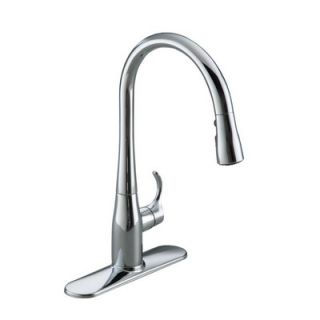 Kohler Simplice One Handle Single Hole Pull Down Secondary Kitchen