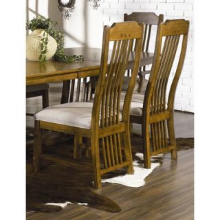 Somerton Craftsman Side Chair in Medium Brown  