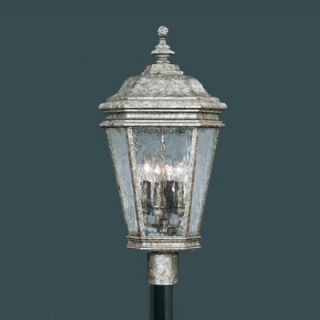 Thomas Lighting Astoria Outdoor Post Lantern in Silver Slate   M5115