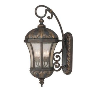 Savoy House Ponce de Leon Outdoor Wall Lantern in Old Tuscan   5