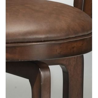 Hillsdale Norwood 26.5 Swivel Counter Stool in Cherry   4935 827